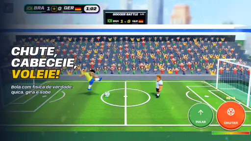 Futebol Batalha: Gol a Gol x1 2