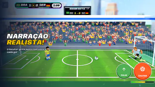 Futebol Batalha: Gol a Gol x1 3