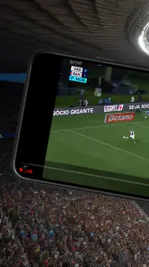 futebol brasileiro ao vivo screenshot