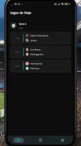 futebol brasileiro ao vivo screenshot