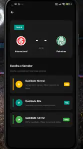 futebol brasileiro ao vivo screenshot