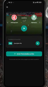 futebol brasileiro ao vivo screenshot