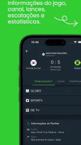 Futebol na TV - Onde Assistir screenshot