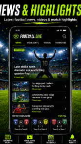 Futebol Placar ao Vivo screenshot