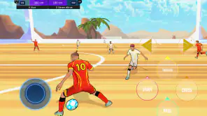 Galaxy Soccer : 3v3 match screenshot