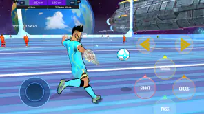 Galaxy Soccer : 3v3 match screenshot