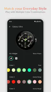 Galaxy Ultra Watch Face screenshot
