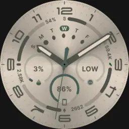Galaxy Ultra Watch Face 6