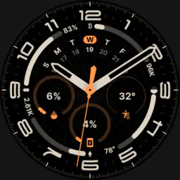 Galaxy Ultra Watch Face 7