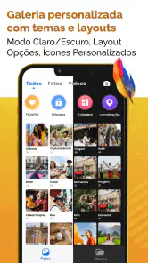Galeria de fotos e álbuns screenshot