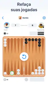 Gamão - jogo de tabuleiro screenshot