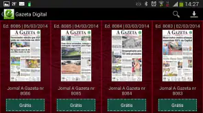 Gazeta Digital screenshot