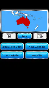 Geografia Mundial - Jogo screenshot