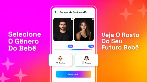 Gerador de Bebê: Futuro Rosto 1