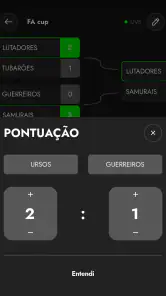 Gerenciador: torneios e chaves screenshot