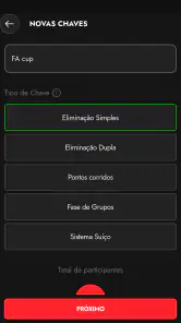 Gerenciador: torneios e chaves screenshot