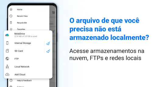 Gestor e Cofre File Commander 3