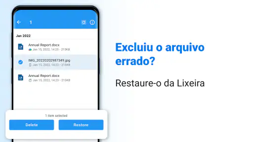 Gestor e Cofre File Commander 7