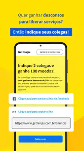 GetNinjas para Profissional screenshot