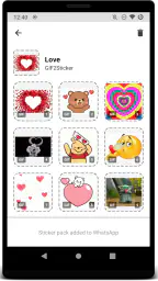 GIF2Sticker Figurinhas animada 1