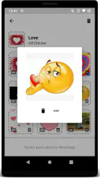 GIF2Sticker Figurinhas animada 2