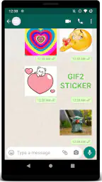 GIF2Sticker Figurinhas animada 3