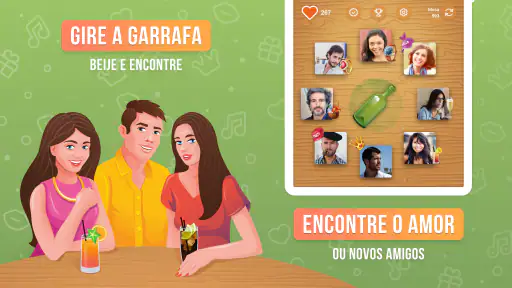 Gire a garrafa: faca amigos 5