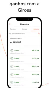 Giross para Entregadores screenshot