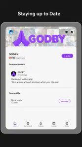 GODBY - Rede Social Cristã screenshot