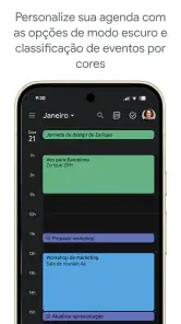 Google Agenda screenshot