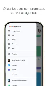 Google Agenda screenshot