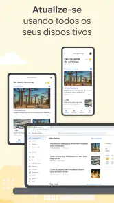 Google Notícias screenshot