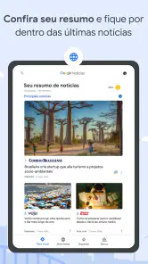 Google Notícias screenshot