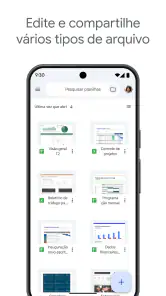 Google Planilhas screenshot
