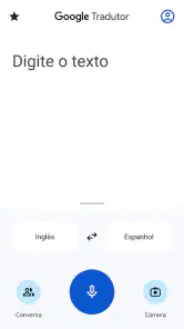 Google Tradutor screenshot
