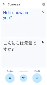 Google Tradutor screenshot