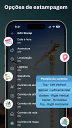 GPS carimbo Data e Hora Câmera 8