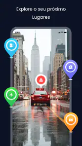 GPS de voz, Driving directions screenshot