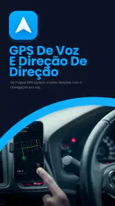 GPS de voz, Driving directions screenshot