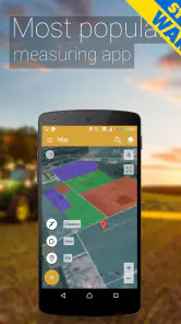 GPS Fields Areas Measures screenshot