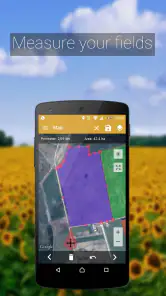 GPS Fields Areas Measures screenshot