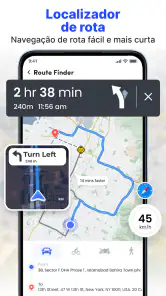 GPS satélite mapa da terra screenshot
