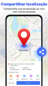 GPS satélite mapa da terra screenshot