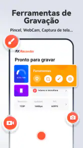 Gravador de tela - gravar tela screenshot