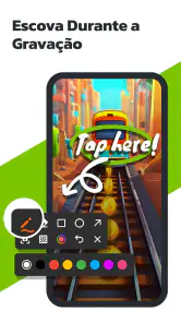 Gravador de tela, Gravar video screenshot