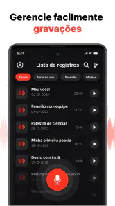 Gravador de Voz screenshot