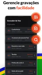 Gravador de Voz - Gravar Áudio 6