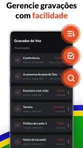 Gravador de Voz - Gravar Áudio screenshot