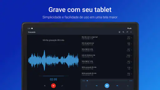 Gravador Voz Fácil 8