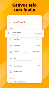 Gravar tela, Gravador de tela screenshot